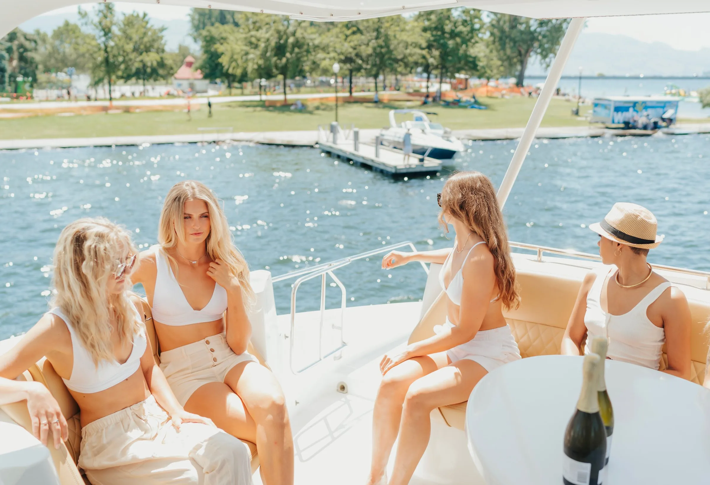 Luxury boating lifestyle at Château Okanagan